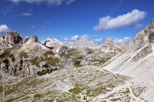 Dolomites mountains landscape