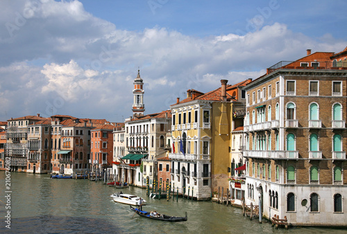 VENICE, ITALY - MAY 7, 2010: View of the Grand Canal in Venice © Salvatore