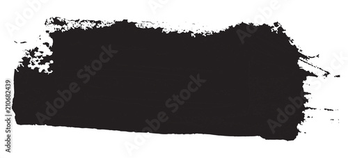 Grunge texture. Black brush on white. Vector template. Urban Background. Dust Overlay Distress Grain. Hand drawn illustration. Abstract shape for your design or scrapbook.