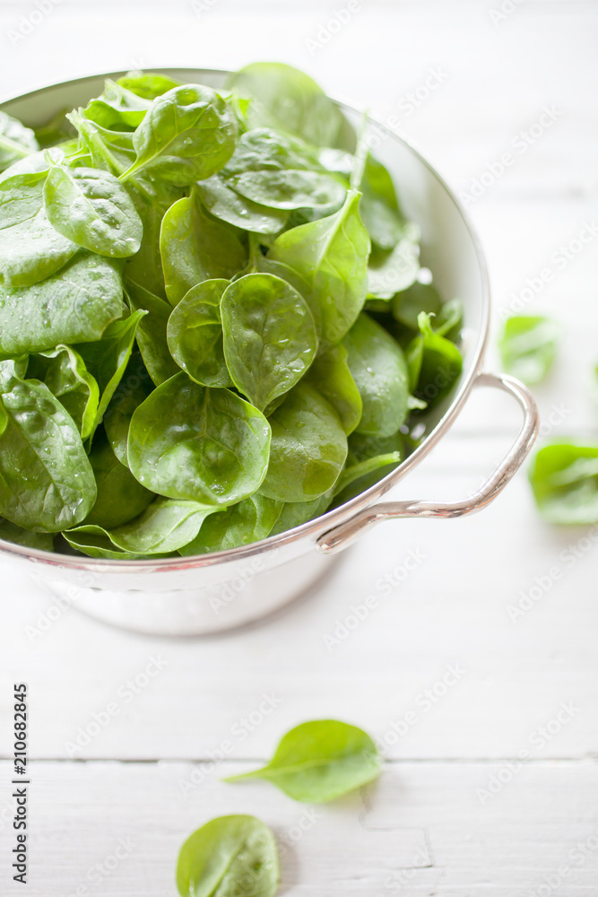 Obraz premium Fresh spinach