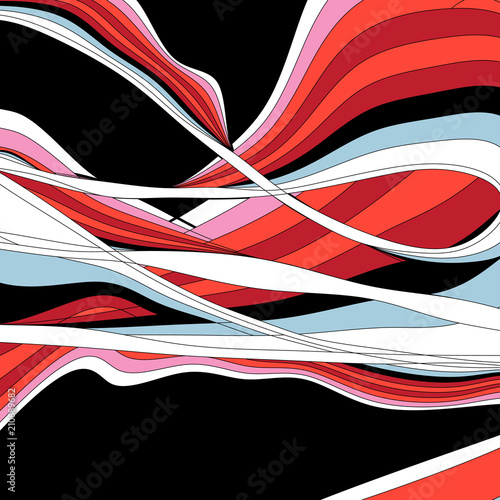 Abstract multicolored background
