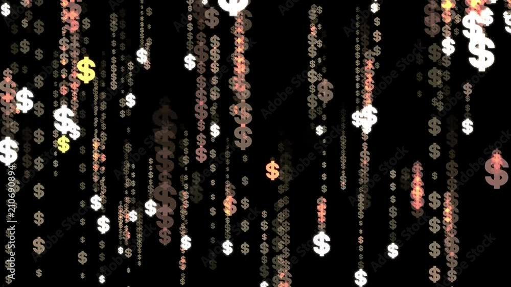 Festive dollar symbol Rain animation background new quality shape universal glamour motion dynamic animated colorful joyful holiday music video footage Festive dollar symbol Rain animation background new quality shape universal glamour motion dynamic animated colorful joyful holiday music video footage