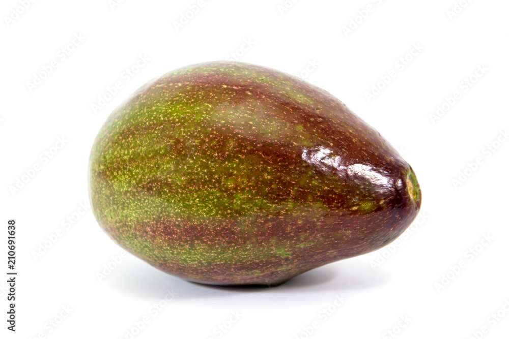 Purple avocado isolated on white background Purple avocado isolated on white background