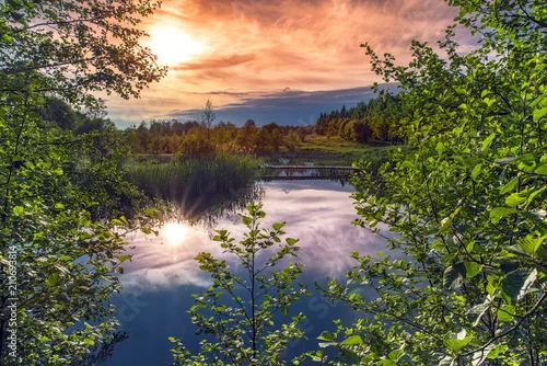 Obraz Mazury, Wilczyny, Polska