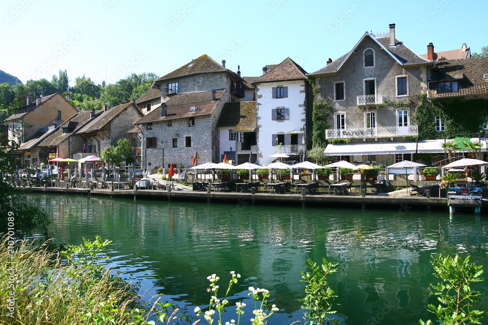 Fototapeta premium Chanaz en Savoie