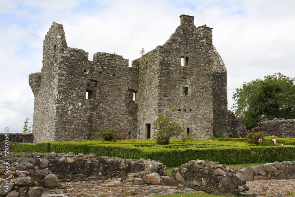 Ruins of Tully Castle, Northern Ireland