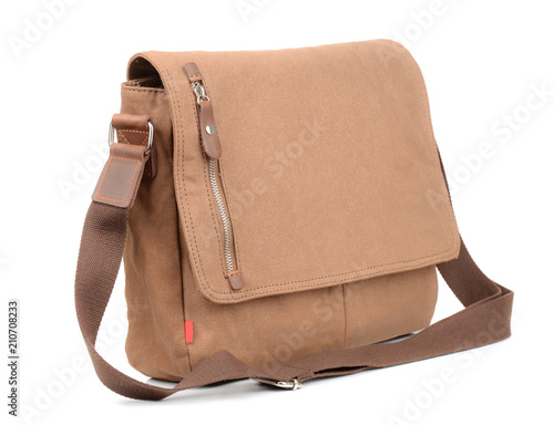 Canvas shoulder bag
