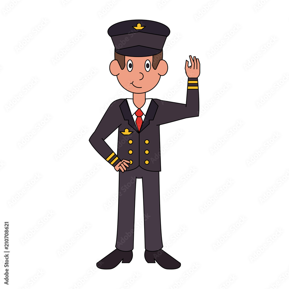Airplane commercial pilot vector illustration graphic design Airplane commercial pilot vector illustration graphic design