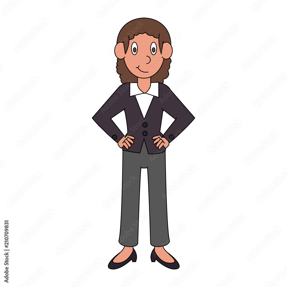 Business executive woman vector illustration graphic design Business executive woman vector illustration graphic design