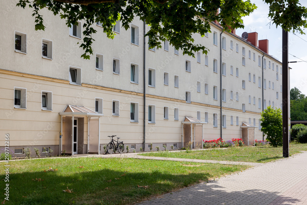 apartment house or social housing in Germany