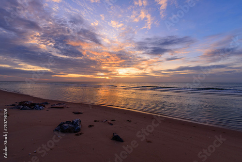 Fototapeta Naklejka Na Ścianę i Meble -  Beautiful Sunrise at the sea
