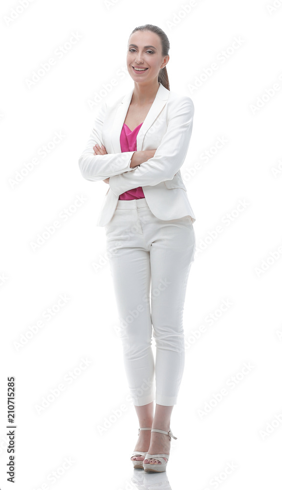 confident business woman looking ahead confident business woman looking ahead
