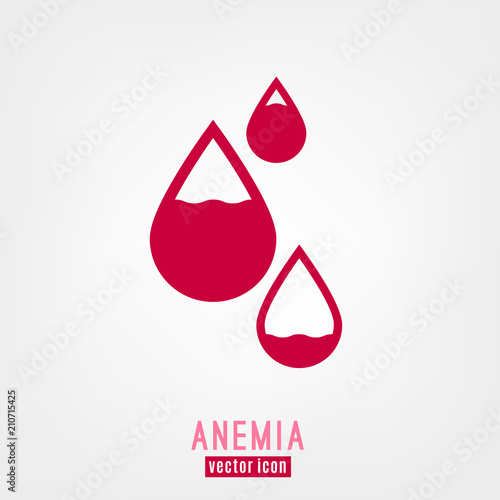 Anemia and Hemophilia icon