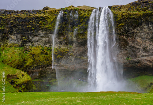 Skogafoss waterfall in Iceland © ekaterina McClaud
