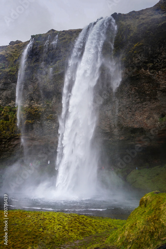 Seljalandsfoss waterfall in Iceland © ekaterina McClaud