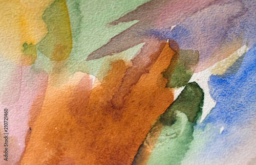 Принти на полотні paint strokes background
