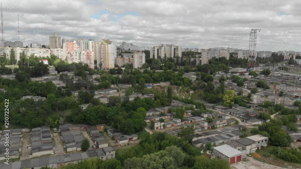 city from height, flight over houses and roads city from height, flight over houses and roads