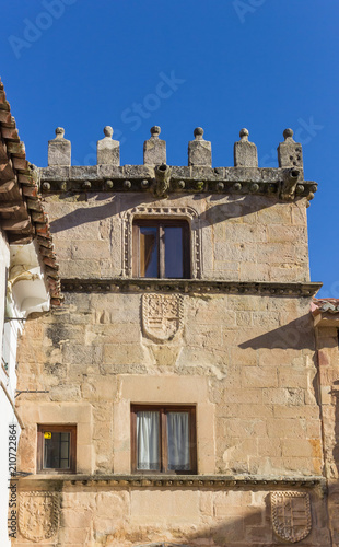 Fototapeta Naklejka Na Ścianę i Meble -  Historic Casa del Dorcel house in Siguenza, Spain