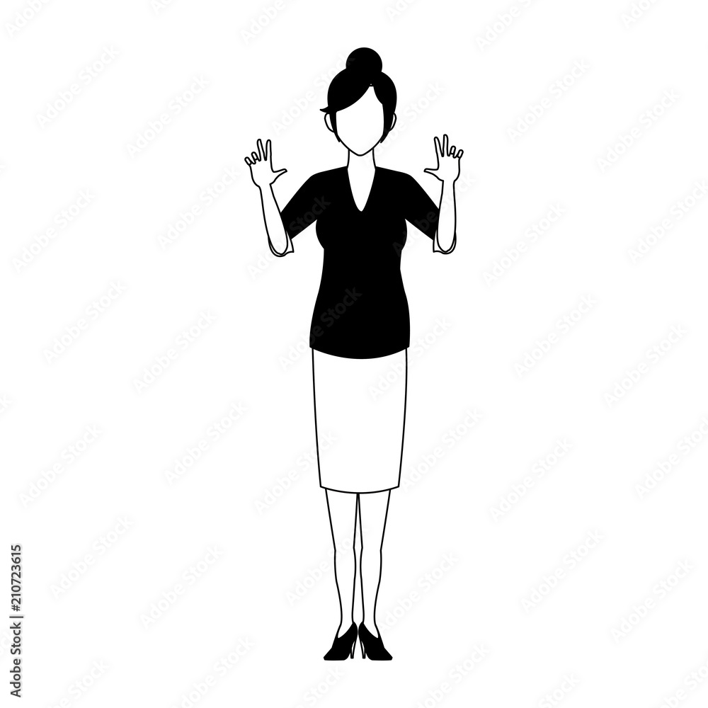 Business executive woman vector illustration graphic design Business executive woman vector illustration graphic design