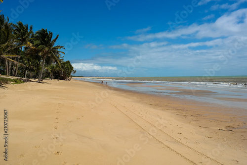 Desert beach  horizon and landscape - Seaside Resort of Guaratiba s beach