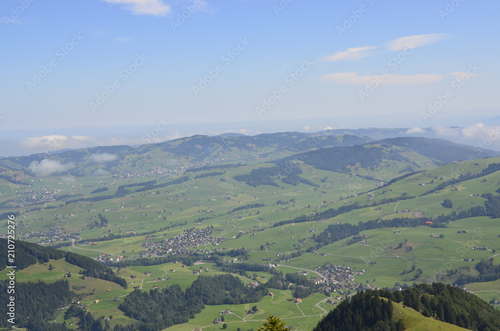 Switzerland Mountains in Spring Appenzell Switzerland Mountains in Spring Appenzell