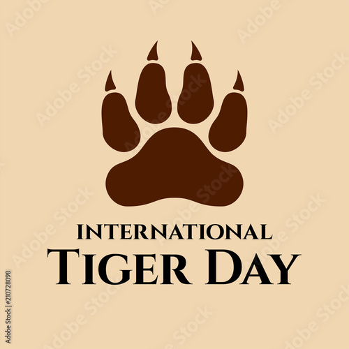 International Tiger day.