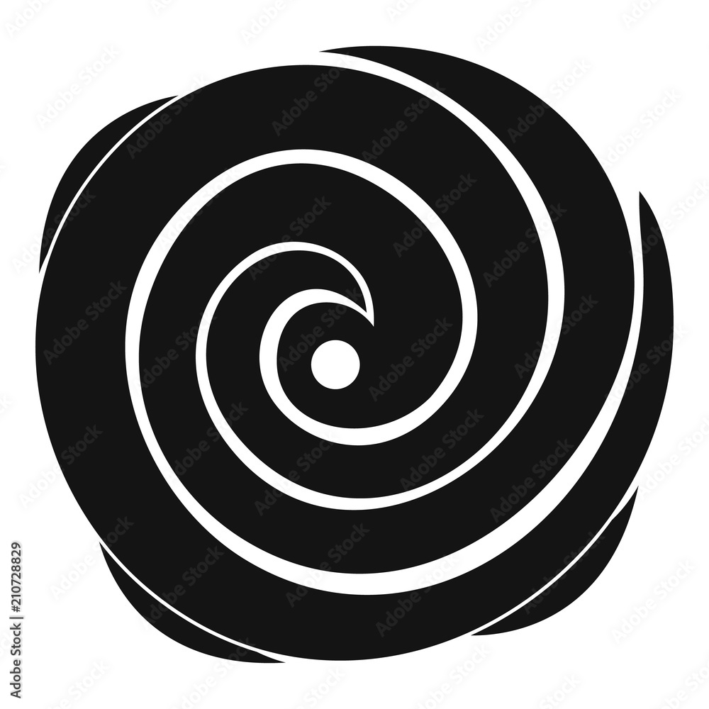 Fototapeta premium Hurricane icon. Simple illustration of hurricane vector icon for web design isolated on white background