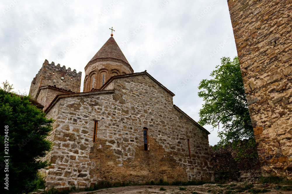 Church of Mother of God in Ananuri fortress, Georgia