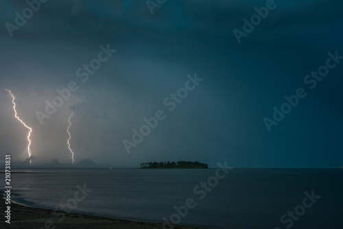 Charles Island Lightning