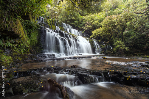 Purakaunui Falls, Catlins - Südinsel von Neuseeland
