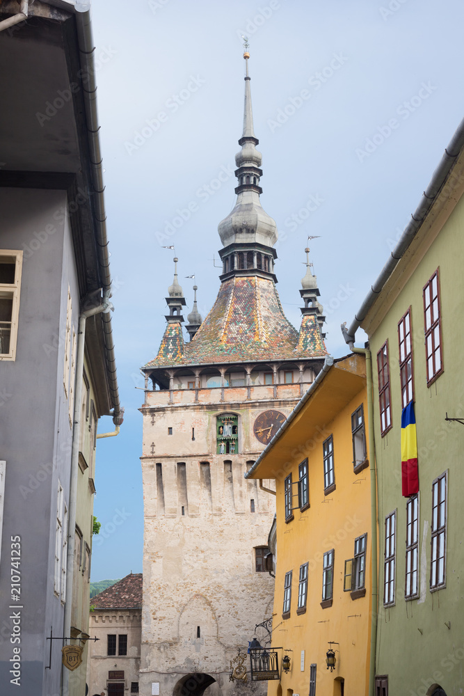 Obraz premium Clock tower in Sighisoara