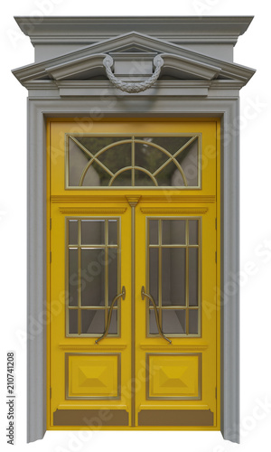 Wallpaper Mural entrance classical doors Torontodigital.ca