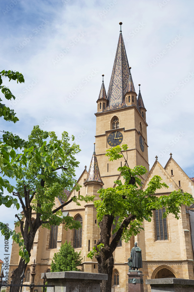 Fototapeta premium Evangelical Cathedral in Sibiu