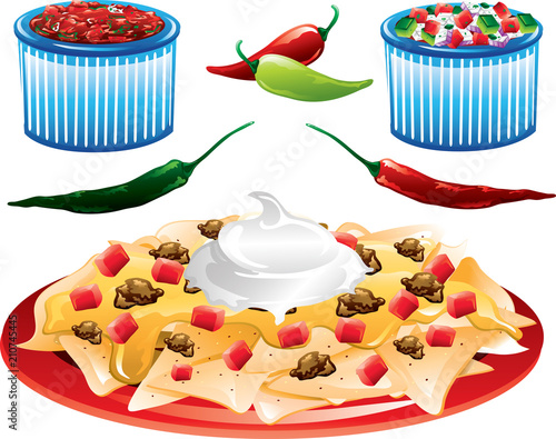 Illustration of a strawberry margarita with a lime