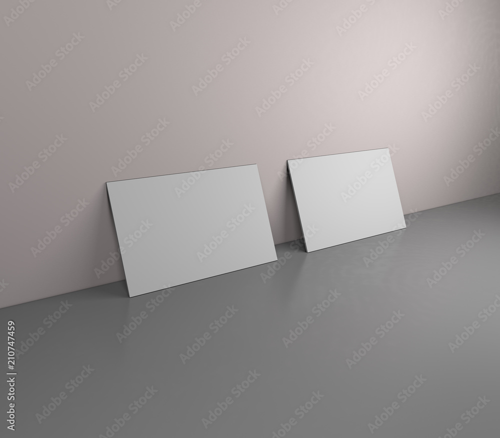 render 3d illustration photo, business card mockup template, isolated on light grey background to place your design. render 3d illustration photo, business card mockup template, isolated on light grey background to place your design.