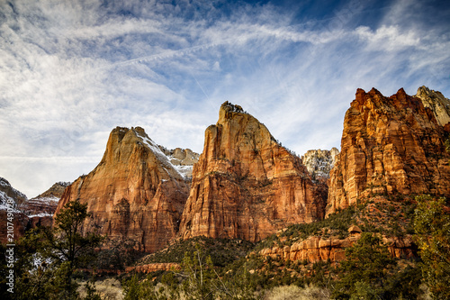 Court of the Patriarchs, Zion National Park