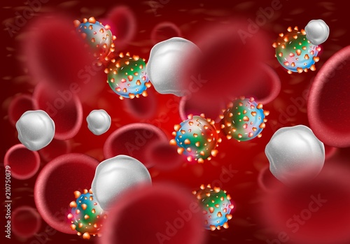 Infectious Pathogen or Virus in Bloodstream Vector