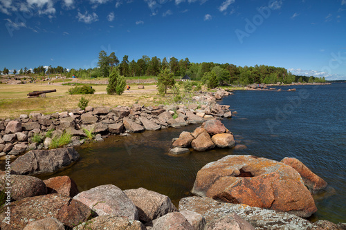 Kotka, Finland - Katariina Seaside Park, Gulf of Finland, Baltic Sea photo