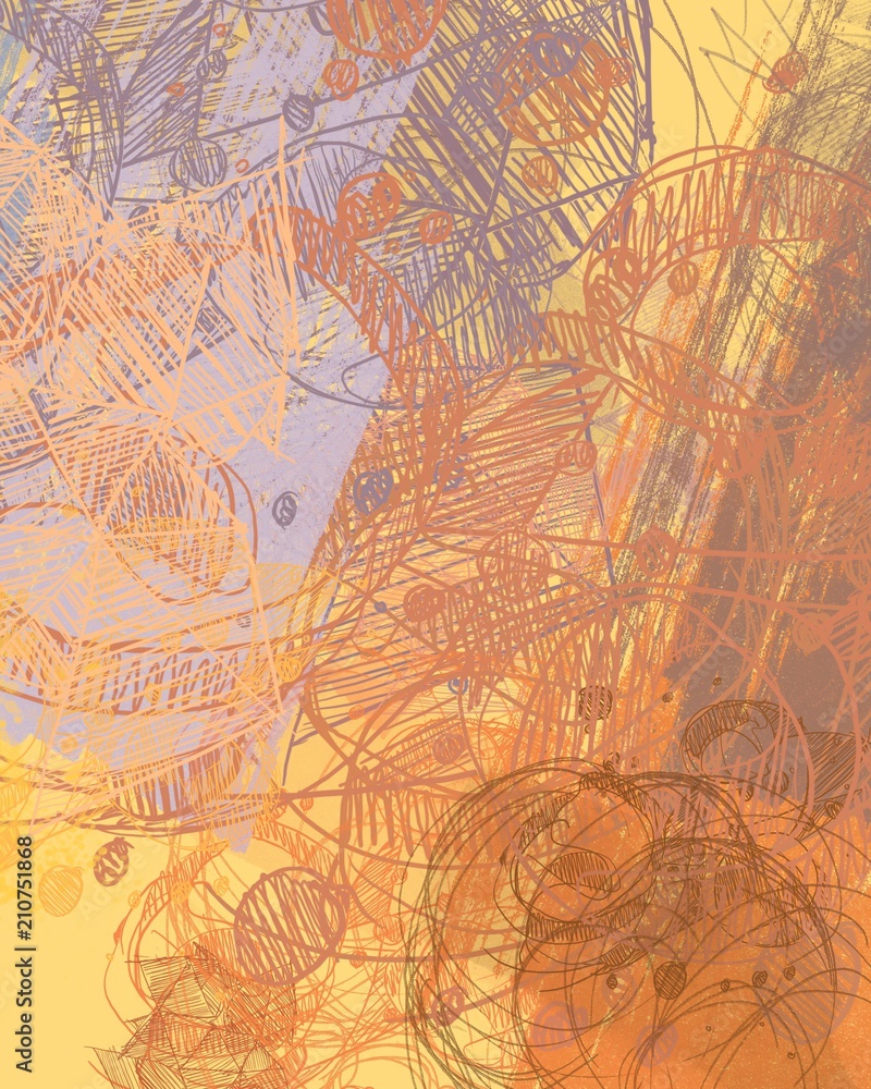 Fototapeta premium Abstract painting on canvas. Hand made art. Colorful texture. Modern artwork. Strokes of fat paint. Brushstrokes. Contemporary art. Artistic background image.