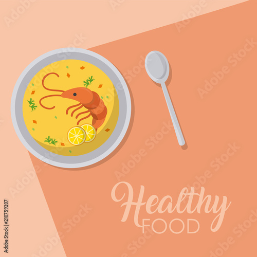 Healthy and delicious food