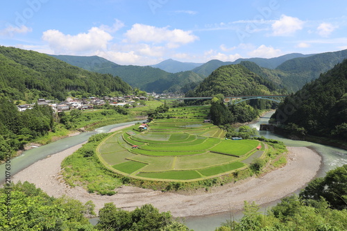 棚田百選　あらぎ島