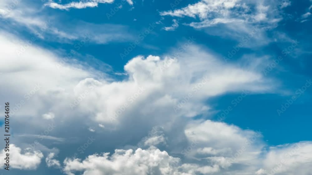 Beautiful time lapse over a keen summer landscape video loop Beautiful time lapse over a keen summer landscape video loop