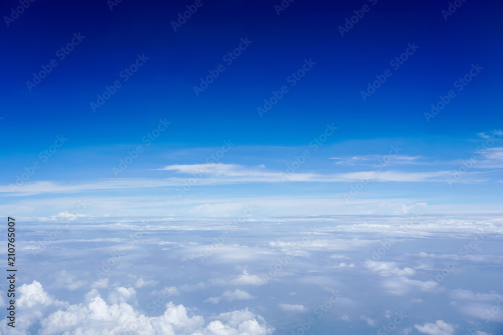 beautiful view over the cloud from air plane window beautiful view over the cloud from air plane window