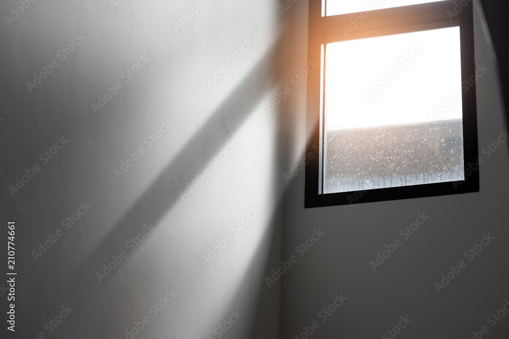 sunlight through glass