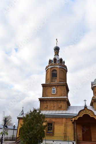 Tikhvin Bogorodichny Uspensky Monastery is an Orthodox women's monastery, located in the city of Tsivilsk, on the banks of the old riverbed of the Bolshoy Tsivil River photo