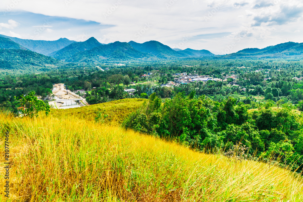 PHU KHAO YA (GRASS HILL) mountains in summer