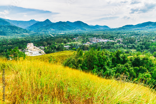 PHU KHAO YA (GRASS HILL) mountains in summer