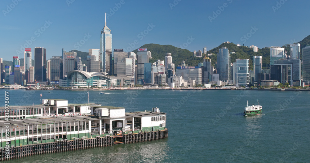 Obraz premium Hong Kong urban city