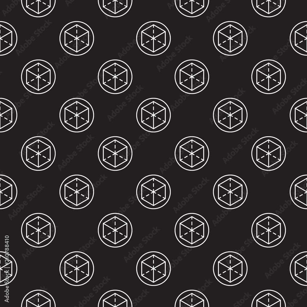 Dark Augmented Reality seamless vector pattern Dark Augmented Reality seamless vector pattern