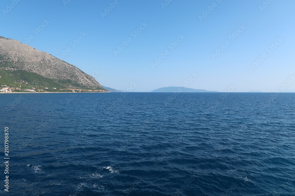 Coast of Cephalonia island, Greece